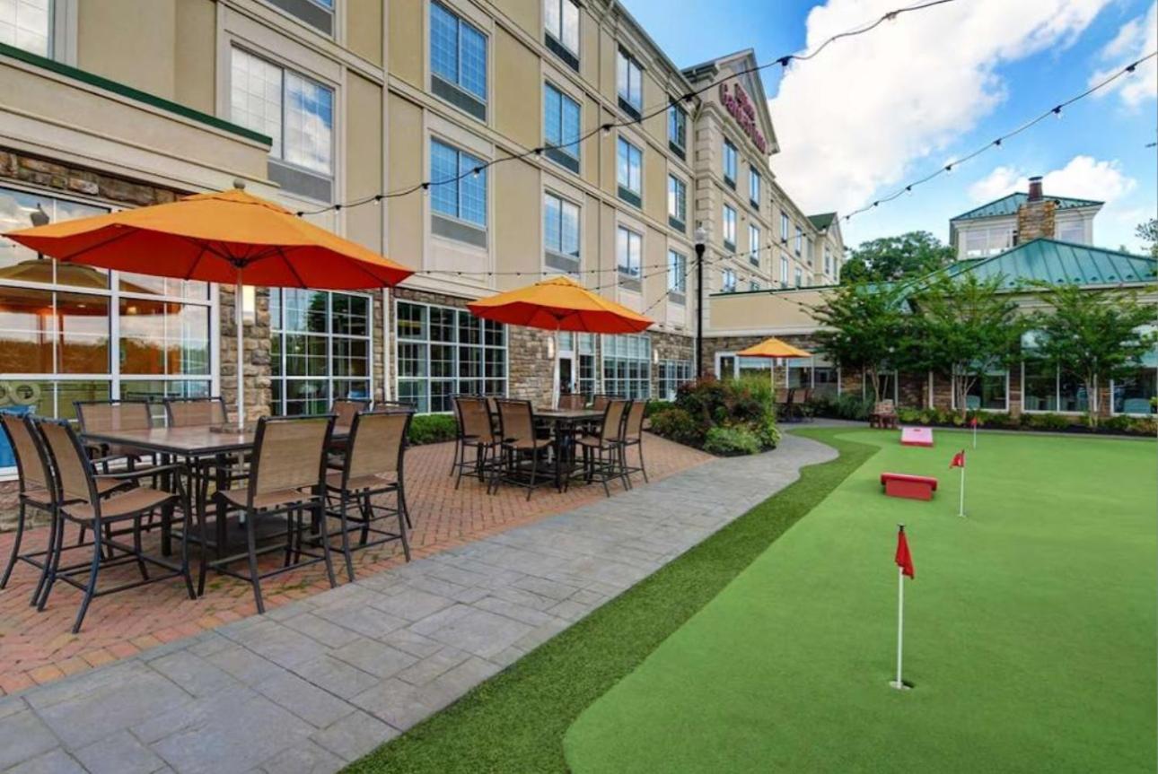 Hilton Garden Inn Hamilton Бордънтаун Екстериор снимка